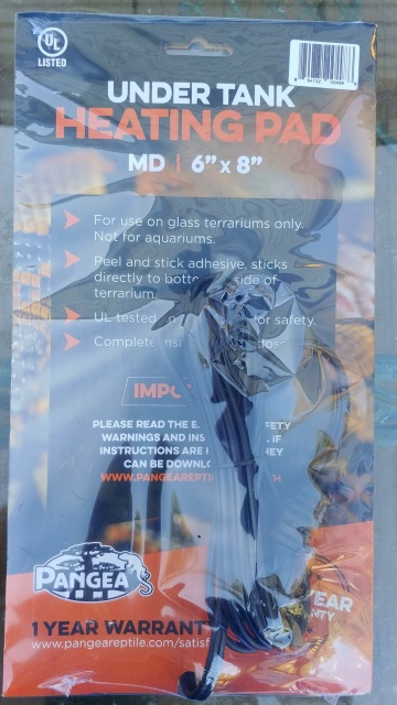 Small Under Tank Heating Pad (ideal for 10 gallon or equivalent)